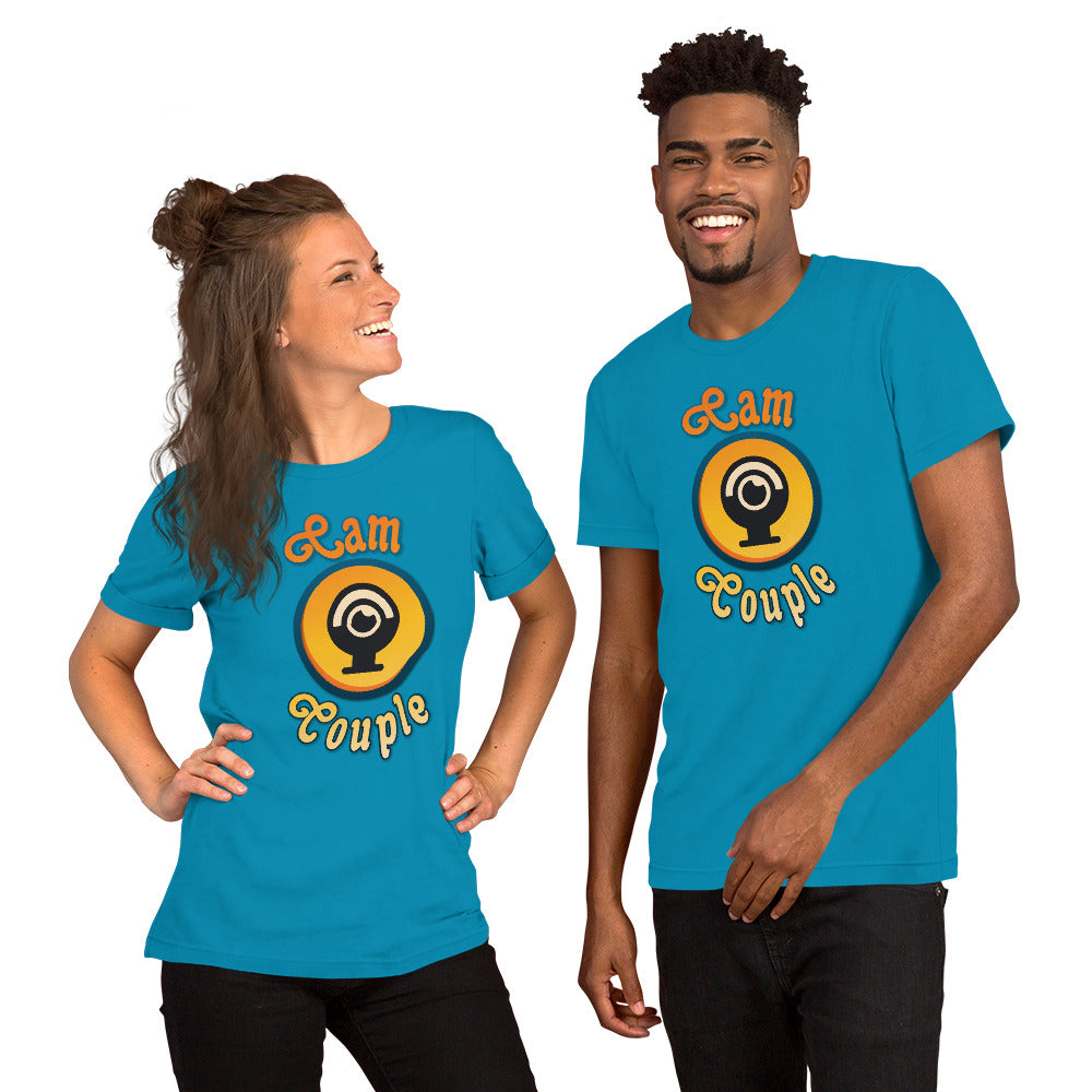 Cam Couple Unisex t-shirt for Webam Models and Wanna Be Cam Models