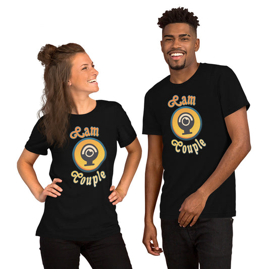 Cam Couple Unisex t-shirt for Webam Models and Wanna Be Cam Models