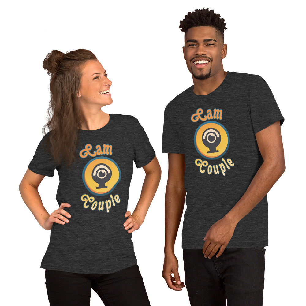 Cam Couple Unisex t-shirt for Webam Models and Wanna Be Cam Models