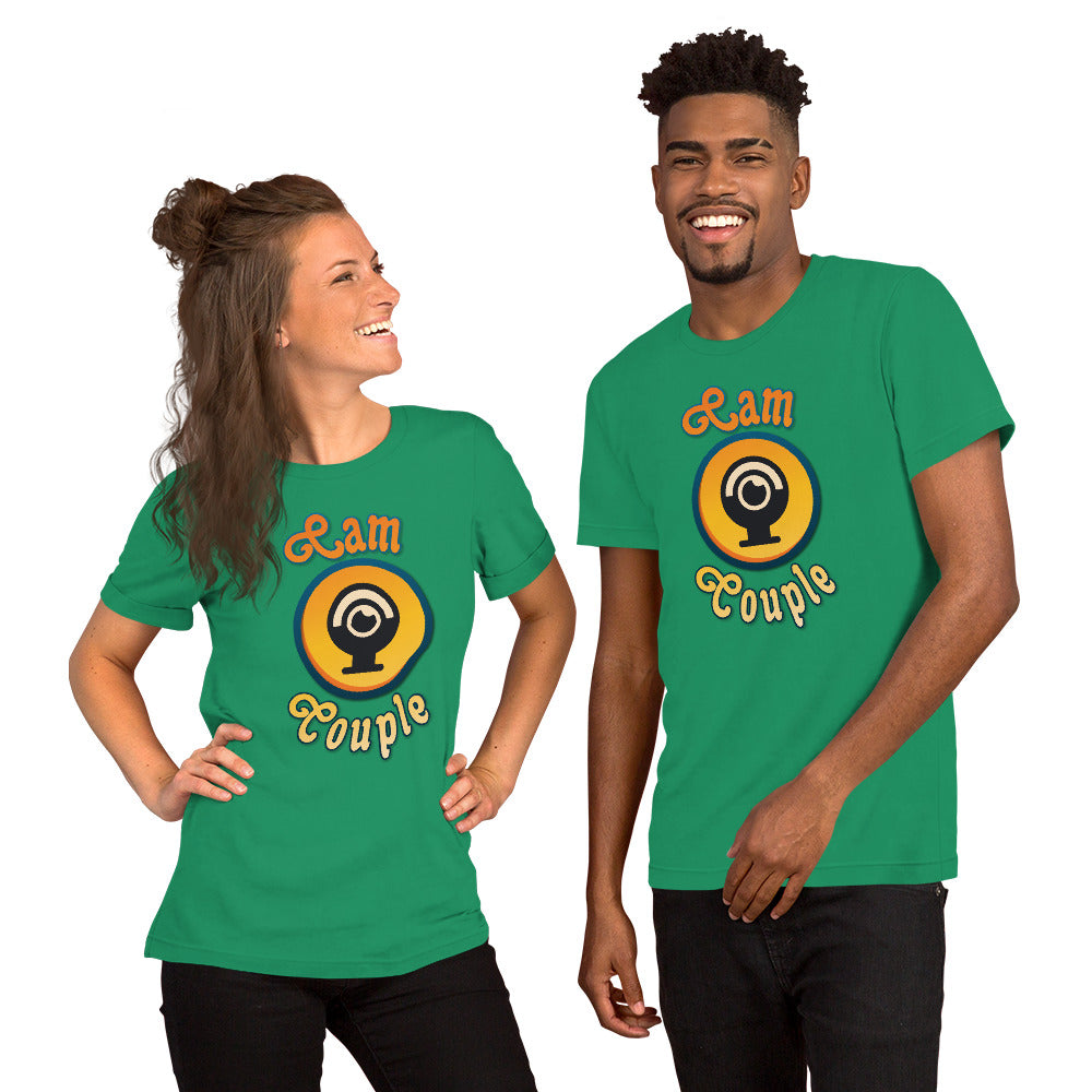 Cam Couple Unisex t-shirt for Webam Models and Wanna Be Cam Models