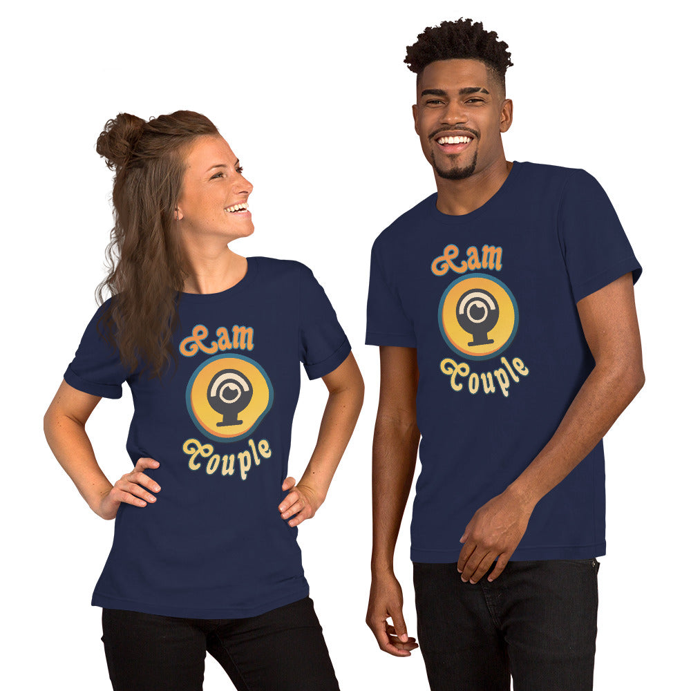 Cam Couple Unisex t-shirt for Webam Models and Wanna Be Cam Models