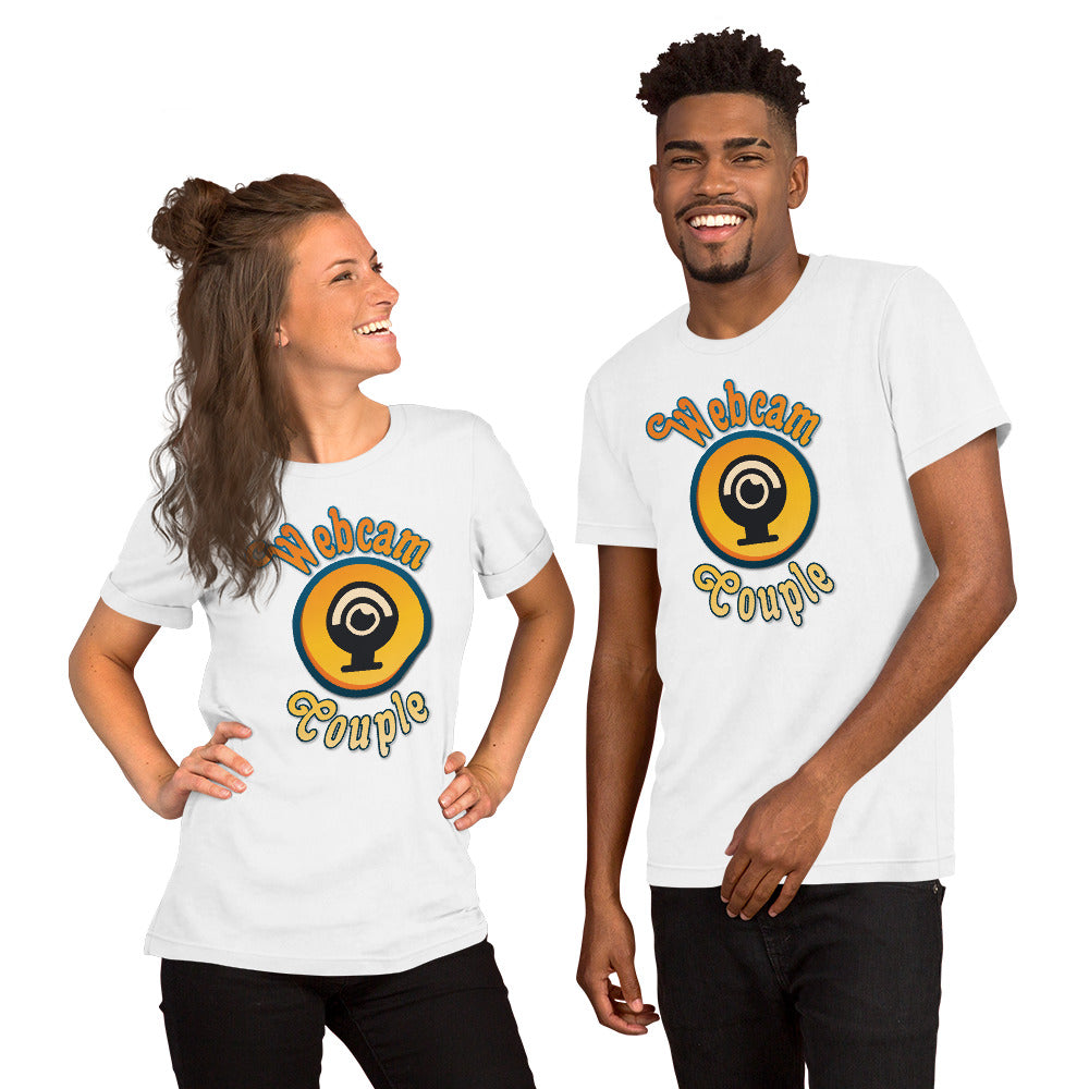 Webcam Couple Unisex t-shirt for Cam Models and Wanna Be Cam Models