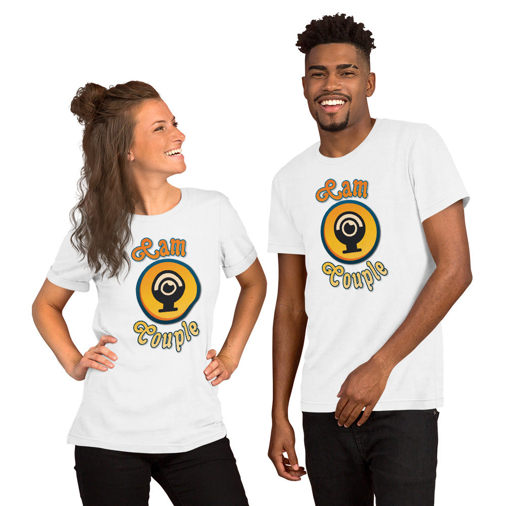 Cam Couple Unisex t-shirt for Webam Models and Wanna Be Cam Models