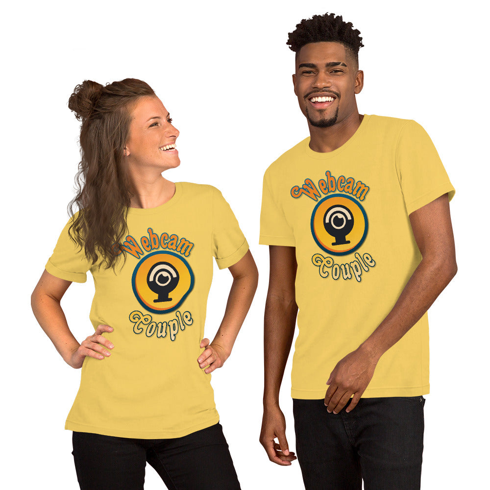 Webcam Couple Unisex t-shirt for Cam Models and Wanna Be Cam Models